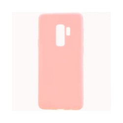 Capa de Silicone para Samsung Galaxy S9 Plus Rosa Capa de Silicone para Samsung Galaxy S9 Plus Rosa